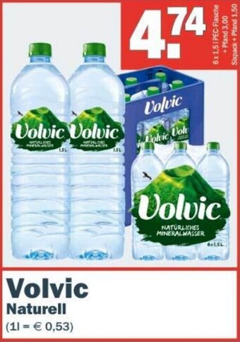 Benz Getränke Volvic Naturell 6x1,5 L Angebot