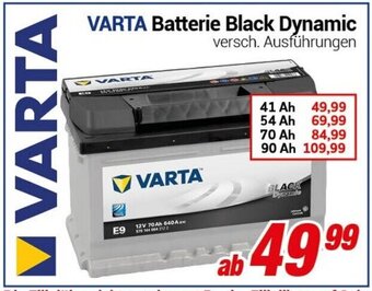 CENTERSHOP VARTA Batterie Black Dynamic Angebot