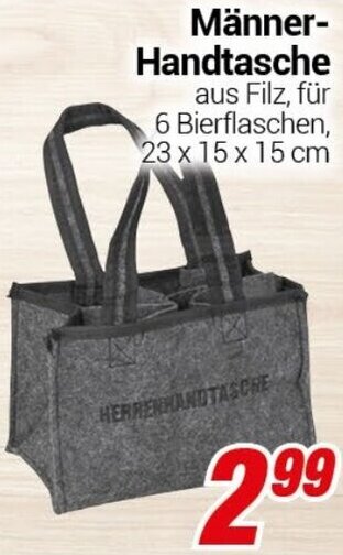 CENTERSHOP Männer-Handtasche Angebot