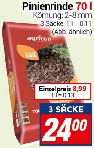 CENTERSHOP Pinienrinde 70 L Angebot