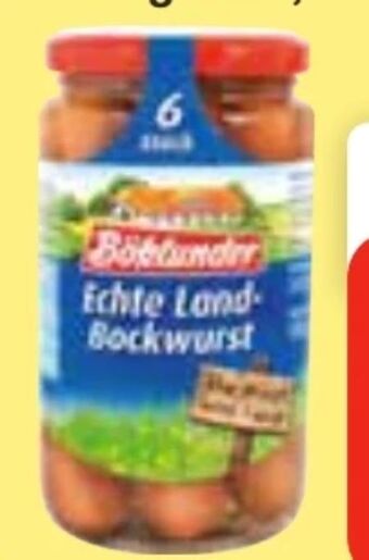 Edeka Frischemarkt Echte land-bockwurst Angebot