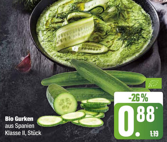 Edeka Bio Gurken Angebot