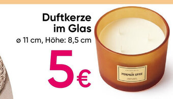 PEPCO Duftkerze im Glas Angebot