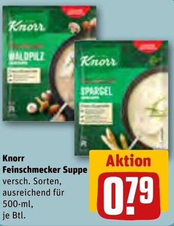 REWE Knorr Feinschmecker Suppe 500-ml, Angebot