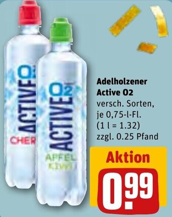 REWE Adelholzener Active 02 0,75 l Fl. Angebot