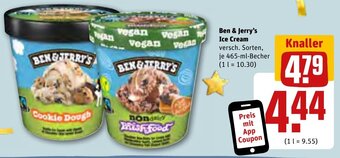 REWE Ben & Jerry's Ice Cream 465-ml-Becher Angebot