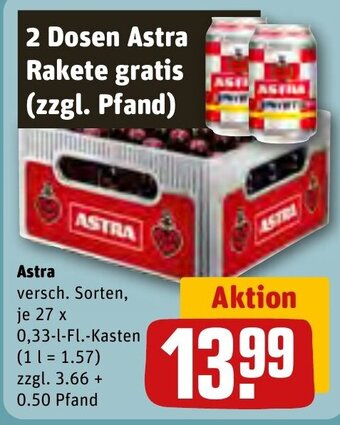 REWE Astra 27 x 0,33-1-Fl.-Kasten Angebot