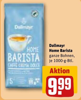 REWE Dallmayr Home Barista 1000-g-Btl. Angebot