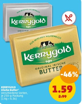 PENNY KERRYGOLD Irische Butte 250-g-Packung Angebot