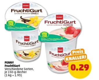 PENNY PENNY FruchtiGurt 150-g-Becher Angebot