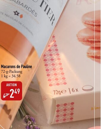 Galeria Markthalle Macarons de Pauline 72-g-Packung Angebot