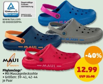 PENNY MAUI Phylonclogs 39-41, 42-44 paar Angebot