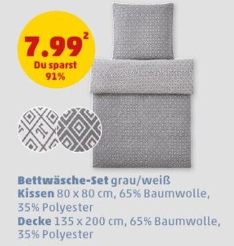 PENNY Bettwäsche-Set 80 x 80 cm Angebot