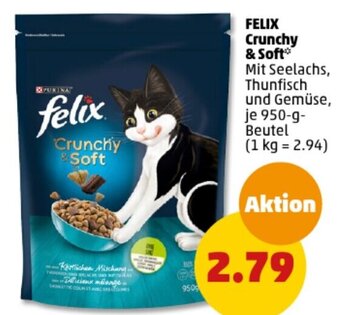 PENNY FELIX Crunchy & Soft 950-g-Beutel Angebot