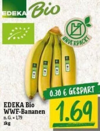 NP Discount EDEKA Bio WWF-Bananen 1 kg Angebot