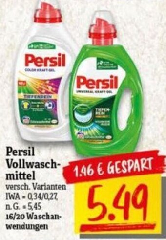 NP Discount Persil Vollwaschmittel 16/20 Waschanwendungen Angebot