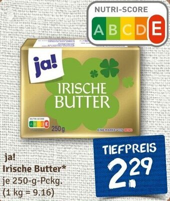 nahkauf ja! Irische Butter 250 g Pckg. Angebot