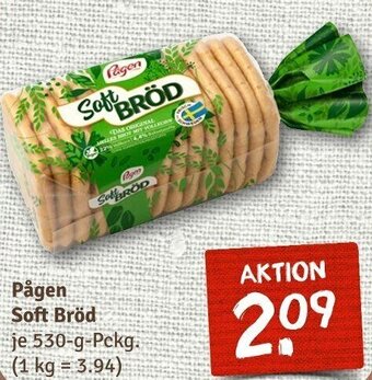 nahkauf Pågen Soft Bröd 530-g-Pckg. Angebot