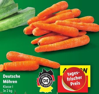 Lidl Deutsche Möhren 2 kg Angebot