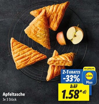 Lidl Apfeltasche 3 Stück Angebot