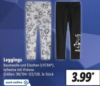 Lidl Leggings Angebot
