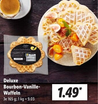 Lidl Deluxe Bourbon Vanille Waffeln 165 g Angebot