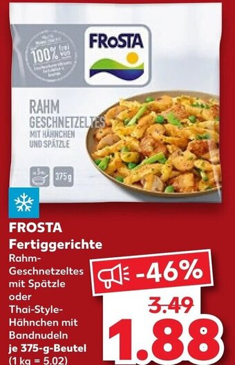 Kaufland FROSTA Fertiggerichte 375 g Beutel Angebot