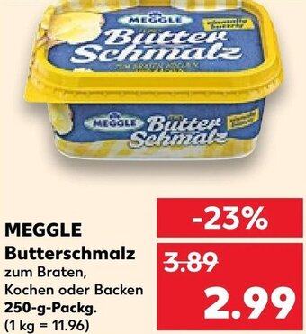 Kaufland MEGGLE Butterschmalz 250 g Packg. Angebot