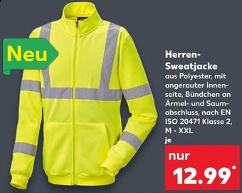 Kaufland Parkside Herren Sweatjacke Angebot