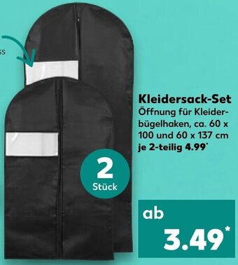 Kaufland Kleidersack-Set 2-teilig Angebot