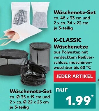 Kaufland K-CLASSIC Wäschenetz-Set Angebot