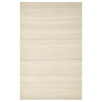 IKEA Tidtabell teppich flach gewebt beige 133x195 cm Angebot