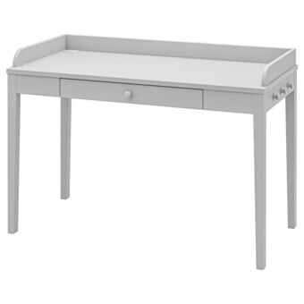 IKEA Smyga schreibtisch hellgrau Angebot