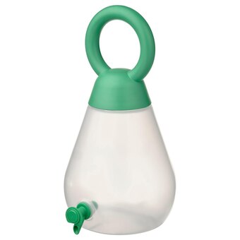 IKEA Sommarflox gefäß mit zapfhahn transparent/leuchtend grün Angebot