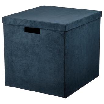 IKEA Gjätta kasten mit deckel samt dunkelblau Angebot