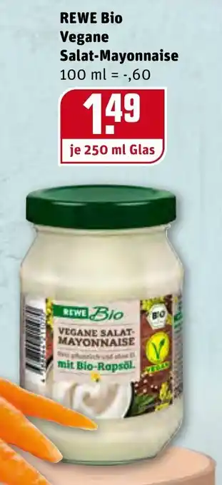 REWE Rewe Bio Vegane Salat Mayonnaise 250ml Angebot