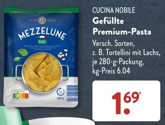 Aldi Süd CUCINA NOBILE Gefüllte Premium-Pasta 280 g Packung Angebot