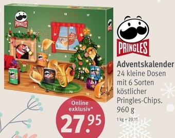 Rossmann PRINGLES Adventskalender 960 g Angebot