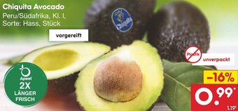 Netto Marken-Discount Chiquita Avocado Angebot
