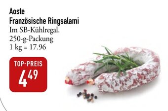 Galeria Markthalle Aoste Französische Ringsalami 250-g-Packung Angebot