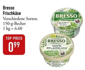 Galeria Markthalle Bresso Frischkäse Verschiedene Sorten. 150-g-Becher Angebot