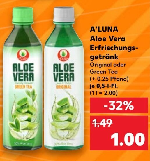 santaverde aloe vera saft Santaverde aloe vera gel pur 50 ml – Feuchtigkeit & Beruhigung main image 1
