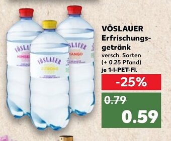 Kaufland VÖSLAUER Erfrischungs-getränk 1 l PET Fl. Angebot