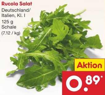 Netto Marken-Discount Rucola Salat 125 g Schale Angebot