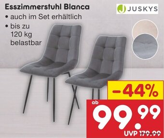 Netto Marken-Discount JUSKYS Esszimmerstuhl Blanca Angebot