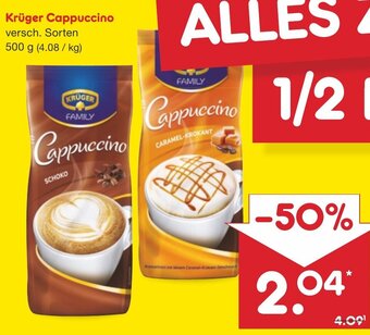 Netto Marken-Discount Krüger Cappuccino 500 g Angebot