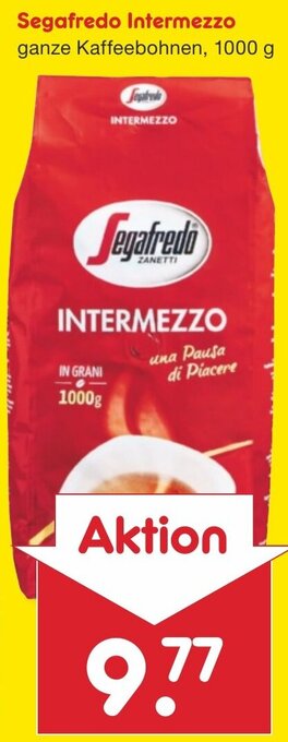 Netto Marken-Discount Segafredo Intermezzo 1000 g Angebot