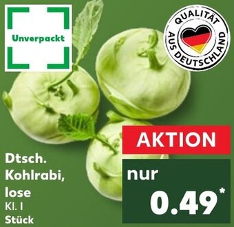 Kaufland Dtsch. Kohlrabi, lose Angebot