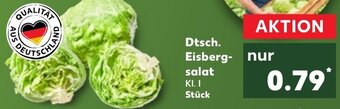 Kaufland Dtsch. Eisbergsalat Angebot