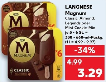 Kaufland LANGNESE Magnum 330-660 ml Packg. Angebot